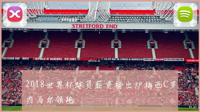 2018世界杯球员薪资榜出炉梅西C罗内马尔领跑